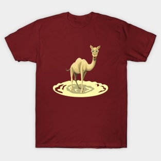 Camel Cartoon Art for Kids, Little Boys and Girls T-Shirt